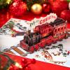imageJOYIN Christmas Pop Up Cards with Envelopes 3D Gingerbread House Greeting Cards  Festive Night Scene Pop up Card for Family Members Christmas decor Warm Present Giving Thanksgiving and all occasionsAvant Garde