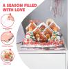 imageJOYIN Christmas Pop Up Cards with Envelopes 3D Gingerbread House Greeting Cards  Festive Night Scene Pop up Card for Family Members Christmas decor Warm Present Giving Thanksgiving and all occasionsTraditional