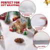 imageJOYIN Christmas Snow Blanket Roll 3x8 Ft2 Pcs for Christmas Decoration Village Displays Under The Christmas Tree Thick White Soft and Fake Snow Cover for Holiday Decor and Winter Displays3 Ftx8 Ft