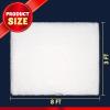 imageJOYIN Christmas Snow Blanket Roll 3x8 Ft2 Pcs for Christmas Decoration Village Displays Under The Christmas Tree Thick White Soft and Fake Snow Cover for Holiday Decor and Winter Displays3 Ftx8 Ft