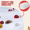 imageJOYIN Christmas Snow Blanket Roll 3x8 Ft2 Pcs for Christmas Decoration Village Displays Under The Christmas Tree Thick White Soft and Fake Snow Cover for Holiday Decor and Winter Displays3 Ftx8 Ft