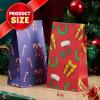 imageJoiedomi 72 PCS of Christmas Holiday Goody Bags 12 Assorted Christmas Designs Goodie Bags for Classrooms Party Favors Small Gift Bags Kraft Bags and Christmas Craft Bags