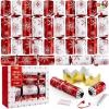 imageJOYIN 12 Pack Christmas Party Favor NonSnap Red ampamp White Snowflake Design Party Table Favors with Holiday Party Favor Supplies for Kids and Adults Christmas Parties Dinners and HolidaysRedWhite Snowflakes