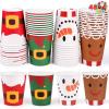 imageJOYIN 48 Christmas Party Cups 9 oz Disposable Paper Cup Design in Merry Christmas Nutcracker Christmas Elements and Holiday atmosphere Xmas Event Drinkware Holiday SuppliesBright
