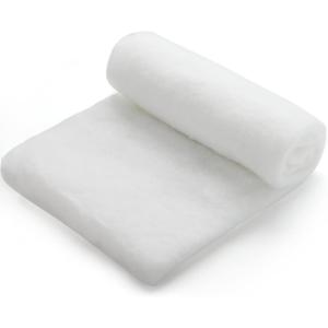 imageJOYIN Christmas Snow Blanket Roll 3x8 Ft2 Pcs for Christmas Decoration Village Displays Under The Christmas Tree Thick White Soft and Fake Snow Cover for Holiday Decor and Winter Displays3 Ftx8 Ft