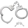 imageSpooktacular Creations Kids Police Pretend Play Toy Set Costume Accessories with Swat Badge Handcuff and Keys for Detective Dress Up Roleplay Stocking Birthday Party Favor SuppliesSilver