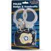 imageSpooktacular Creations Kids Police Pretend Play Toy Set Costume Accessories with Swat Badge Handcuff and Keys for Detective Dress Up Roleplay Stocking Birthday Party Favor SuppliesGold