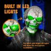 imageJOYIN Halloween Animatronics Decorations Outdoor Animated Zombie Groundbreaker Graveyard Decor Outside 25 Groundbreaker Skeleton Prop with Moving Arms ampamp Green Light Lawn Yard Haunted House Decor
