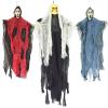 imageJOYIN 3 Pack Hanging Skeleton Ghost Halloween DecorationsGrim Reapers for Halloween Outdoor DecorationsOne 35quot Hanging Ghost Skeleton and Two 25quot Hanging Reapers