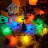 imageJOYIN 1 Pack Christmas Necklace LED Light Up Necklace 9 Bulbs 6 Modes LED Necklaces Holiday Necklace Costume Accessories for Christmas Xmas Party Favor Party Supply