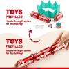 imageJOYIN 10 Pack Christmas Party Table Favor with Cute Christmas Characters with Party Hat Joke ampamp Little Gift Inside for Xmas Gift Christmas Seasonal Holiday Dinner TraditionsRedWhite Snowflakes