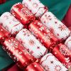 imageJOYIN 10 Pack Christmas Party Table Favor with Cute Christmas Characters with Party Hat Joke ampamp Little Gift Inside for Xmas Gift Christmas Seasonal Holiday Dinner TraditionsRedWhite Snowflakes