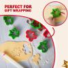 imageJOYIN 13 Pcs Christmas Cookie Cutters in Stainless Steel with 35 plus Grip and a Rolling Pin for Xmas Holiday Cookies Baking Snowflake Cookies Gingerbread Cookies Party and Baking Gift
