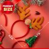 imageJOYIN 16PCS Cute Christmas Headbands Festive Set Great for Christmas Parties Holiday Party Favors Unique Design Wide Application Premium Quality EASY TO USE