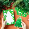 imageJOYIN 24 Pcs Christmas Makeaface Stickers Make Your Own Characters Mix and Match Sticker Sheets with Christmas Elf Santa Santa Snowman Penguin and Polar Bear Kids Party Favor Supplies CraftTree stickers