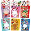 imageJOYIN 24 Pcs Christmas Makeaface Stickers Make Your Own Characters Mix and Match Sticker Sheets with Christmas Elf Santa Santa Snowman Penguin and Polar Bear Kids Party Favor Supplies CraftFunny stickers