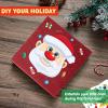 imageJOYIN 24 Pcs Christmas Makeaface Stickers Make Your Own Characters Mix and Match Sticker Sheets with Christmas Elf Santa Santa Snowman Penguin and Polar Bear Kids Party Favor Supplies CraftFace stickers