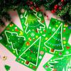 imageJOYIN 24 Pcs Christmas Makeaface Stickers Make Your Own Characters Mix and Match Sticker Sheets with Christmas Elf Santa Santa Snowman Penguin and Polar Bear Kids Party Favor Supplies CraftTree stickers