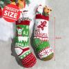 imageJOYIN 3 Pack 18 Christmas Stockings Large Size Rustic Cable Knit Xmas Stocking in Red ampamp Green for Family Holiday Season Decorationsgreen basic