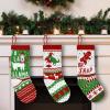 imageJOYIN 3 Pack 18 Christmas Stockings Large Size Rustic Cable Knit Xmas Stocking in Red ampamp Green for Family Holiday Season Decorationsgreen basic