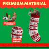 imageJOYIN 3 Pack 18 Christmas Stockings Large Size Rustic Cable Knit Xmas Stocking in Red ampamp Green for Family Holiday Season Decorationsred basic