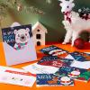 imageJOYIN 72 PCS Christmas Holiday Greeting Cards with Envelopes Bulk in 9 Assorted Designs for Winter Season Merry Christmas Giving Cards Xmas Santa Gift CardTraditional