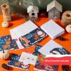 imageJOYIN 72 PCS Christmas Holiday Greeting Cards with Envelopes Bulk in 9 Assorted Designs for Winter Season Merry Christmas Giving Cards Xmas Santa Gift CardTraditional
