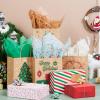 imageJoiedomi 150 Sheets Christmas Tissue Paper Assorted Design Easy and Fast Gift Wrapping Accessory Perfect for present Boxes Xmas Gift Wrapping Bags and Wine Bottles