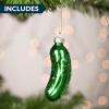 imageJoiedomi Christmas Glass Video Game Controller Small Ornament Blown Mini Ornament Black and White 2Pieces Set for Christmas Tree Hanging Ornament Outdoor Christmas Decorations IndoorPickle