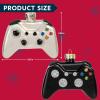 imageJoiedomi Christmas Glass Video Game Controller Small Ornament Blown Mini Ornament Black and White 2Pieces Set for Christmas Tree Hanging Ornament Outdoor Christmas Decorations IndoorGAME CONTROLL