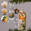 imageJoiedomi Christmas Glass Video Game Controller Small Ornament Blown Mini Ornament Black and White 2Pieces Set for Christmas Tree Hanging Ornament Outdoor Christmas Decorations IndoorTACO  BURRITO