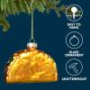 imageJoiedomi Christmas Glass Video Game Controller Small Ornament Blown Mini Ornament Black and White 2Pieces Set for Christmas Tree Hanging Ornament Outdoor Christmas Decorations IndoorTACO  BURRITO