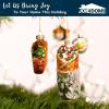 imageJoiedomi Christmas Glass Video Game Controller Small Ornament Blown Mini Ornament Black and White 2Pieces Set for Christmas Tree Hanging Ornament Outdoor Christmas Decorations IndoorTACO  BURRITO