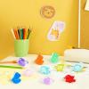 imageJOYIN 50 Pcs Mini Dinosaur Figures Tiny Dinosaur Figurines for Slime Charms for Crafts Mini Resin Animals to Hide DIY Miniature Scenes Party Favors Vase Filler