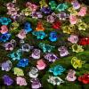 imageJOYIN 50 Pcs Mini Dinosaur Figures Tiny Dinosaur Figurines for Slime Charms for Crafts Mini Resin Animals to Hide DIY Miniature Scenes Party Favors Vase Filler