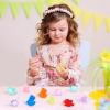 imageJOYIN 50 Pcs Mini Dinosaur Figures Tiny Dinosaur Figurines for Slime Charms for Crafts Mini Resin Animals to Hide DIY Miniature Scenes Party Favors Vase Filler