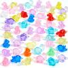 imageJOYIN 50 Pcs Mini Dinosaur Figures Tiny Dinosaur Figurines for Slime Charms for Crafts Mini Resin Animals to Hide DIY Miniature Scenes Party Favors Vase Filler