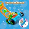 imageSLOOSH Bubble Lawn Mower Toddler Toys  Kids Bubble Machine Summer Outdoor Push Toy Games Backyard Garden Outside Play Toddlers Preschool Boys Girls Birthday Gifts PinkBlue