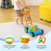 imageSLOOSH Bubble Lawn Mower Toddler Toys  Kids Bubble Machine Summer Outdoor Push Toy Games Backyard Garden Outside Play Toddlers Preschool Boys Girls Birthday Gifts PinkBlue