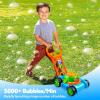 imageSLOOSH Bubble Lawn Mower Toddler Toys  Kids Bubble Machine Summer Outdoor Push Toy Games Backyard Garden Outside Play Toddlers Preschool Boys Girls Birthday Gifts PinkBlue