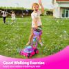 imageSLOOSH Bubble Lawn Mower Toddler Toys  Kids Bubble Machine Summer Outdoor Push Toy Games Backyard Garden Outside Play Toddlers Preschool Boys Girls Birthday Gifts PinkPink