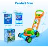 imageSLOOSH Bubble Lawn Mower Toddler Toys  Kids Bubble Machine Summer Outdoor Push Toy Games Backyard Garden Outside Play Toddlers Preschool Boys Girls Birthday Gifts PinkBlue