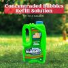 imageJOYIN 2 Bottles Bubbles Refill Solutions 64 oz up to 5 Gallon Concentrated Solution for Bubble Machine Gun Wand Refill Fluid Summer Easter Toys Double GreenGreen