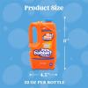 imageJOYIN 2 Bottles Bubbles Refill Solutions 64 oz up to 5 Gallon Concentrated Solution for Bubble Machine Gun Wand Refill Fluid Summer Easter Toys Double GreenOrangeblue