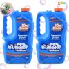 imageJOYIN 2 Bottles Bubbles Refill Solutions 64 oz up to 5 Gallon Concentrated Solution for Bubble Machine Gun Wand Refill Fluid Summer Easter Toys Double GreenBlue