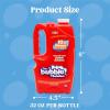 imageJOYIN 2 Bottles Bubbles Refill Solutions 64 oz up to 5 Gallon Concentrated Solution for Bubble Machine Gun Wand Refill Fluid Summer Easter Toys Double GreenRedpurple