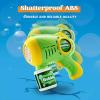 imageJOYIN 2 Kids Bubble Guns with 4 Bottles Solution Automatic Bubble Machine Gun with 8 Holes for Kids Adults Summer Toys Easter Basket Stuffers Birthday Gift Party FavorsGreen Yellow  Blue Yellow