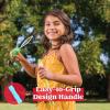 imageJOYIN 24 Pack 14 Big Bubble Wands Bulk Leaf Blower Bubble 2 Dozen for Summer Toy OutdoorIndoor Activity Use Easter Party Favors Supplies for KidsClassic