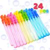 imageJOYIN 24 Pack 14 Big Bubble Wands Bulk Leaf Blower Bubble 2 Dozen for Summer Toy OutdoorIndoor Activity Use Easter Party Favors Supplies for KidsStarCircle