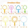 imageJOYIN 29 Pcs Big Bubble Wands Set Giant Bubble Wand Bulk with Tray for Kids Outside Blowing Toys for Summer Easter Party Favor Birthday ToddlersClassic